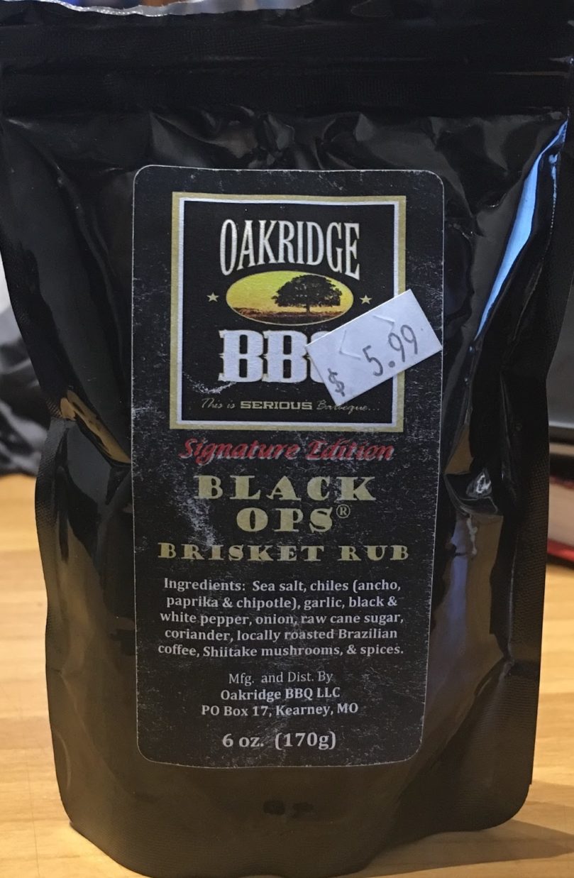 Oakridge - Black Ops Brisket Rub